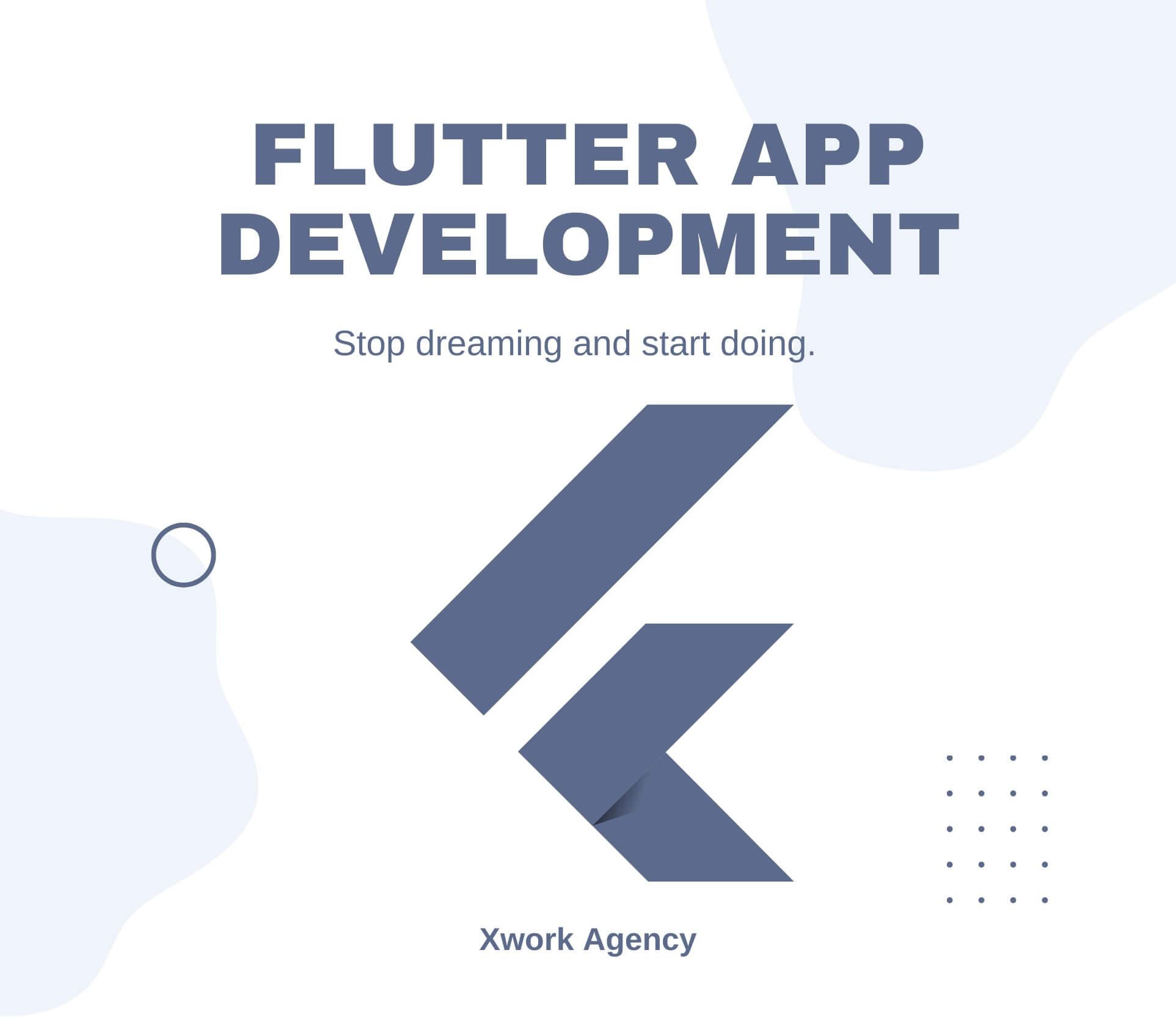 Flutter app development